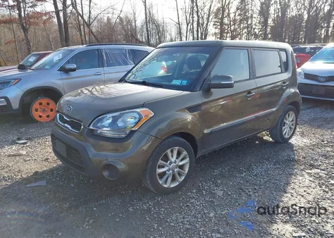 2012 Kia Soul + from USA, damaged, VIN KNDJT2A67C7417380